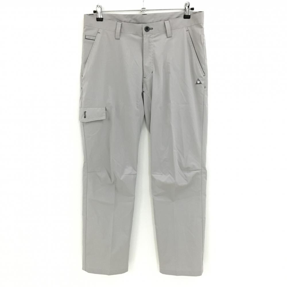 ルコックゴルフ パンツ グレージュ 後ロゴプリント メンズ 83 ゴルフウェア le coq sportif