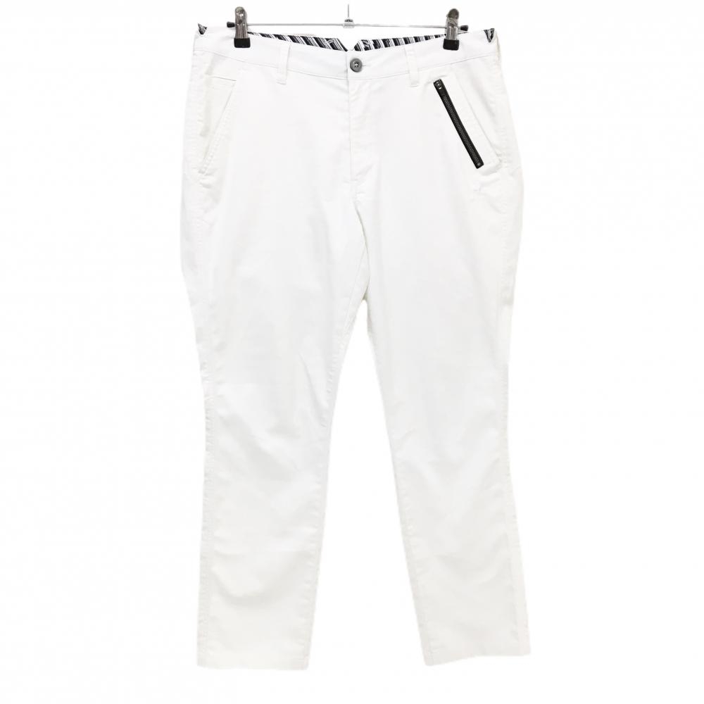 ルコックゴルフ パンツ 白系 後ろロゴ  メンズ 88 ゴルフウェア le coq sportif