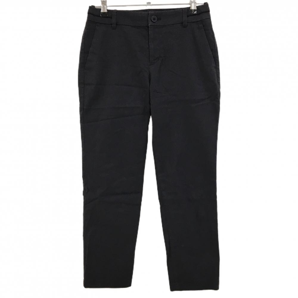 【美品】23区ゴルフ パンツ 黒 無地 レディース 64(M) ゴルフウェア 23区