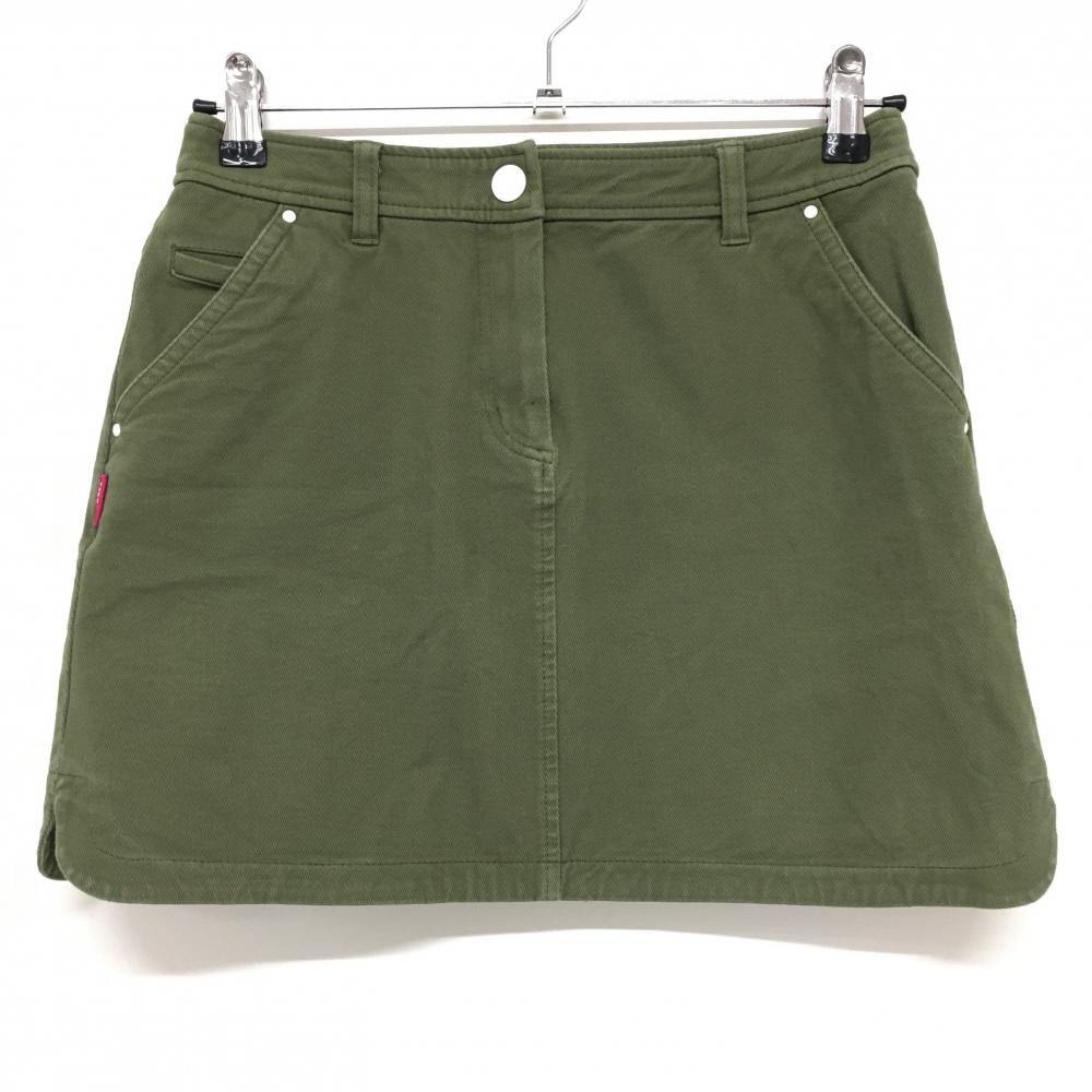 23区ゴルフ ストレッチスカート ダークグリーン レディース 61 ゴルフウェア 23区
