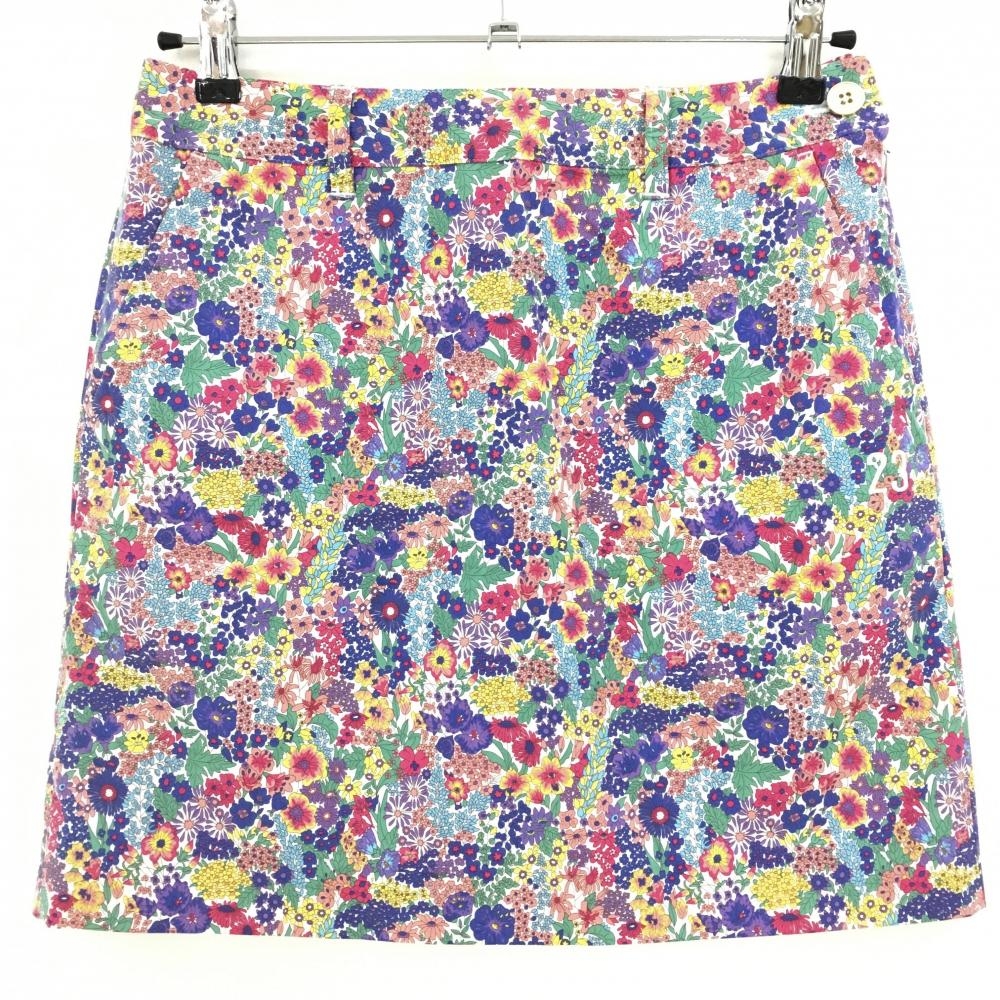 【超美品】23区ゴルフ×LIBERTY スカート マルチカラー 花柄 レディース 64(M) ゴルフウェア 23区