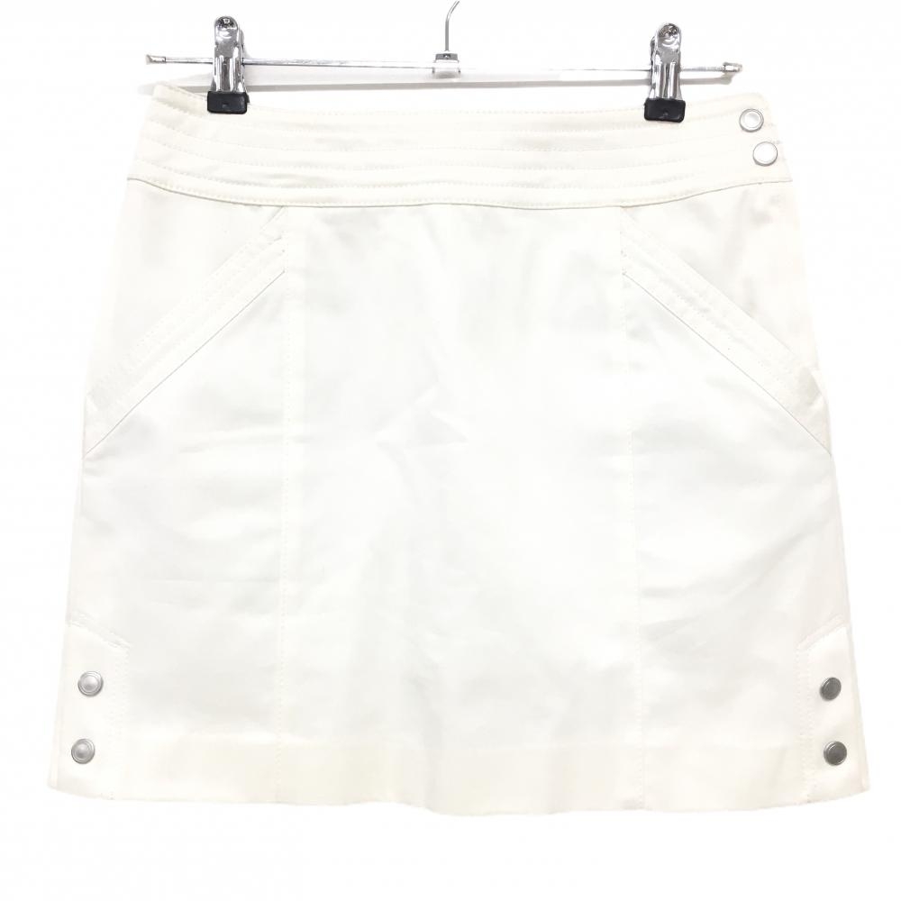 【新品】23区スポーツ スカート 白 内側インナーパンツ ストレッチ レディース M ゴルフウェア 23区