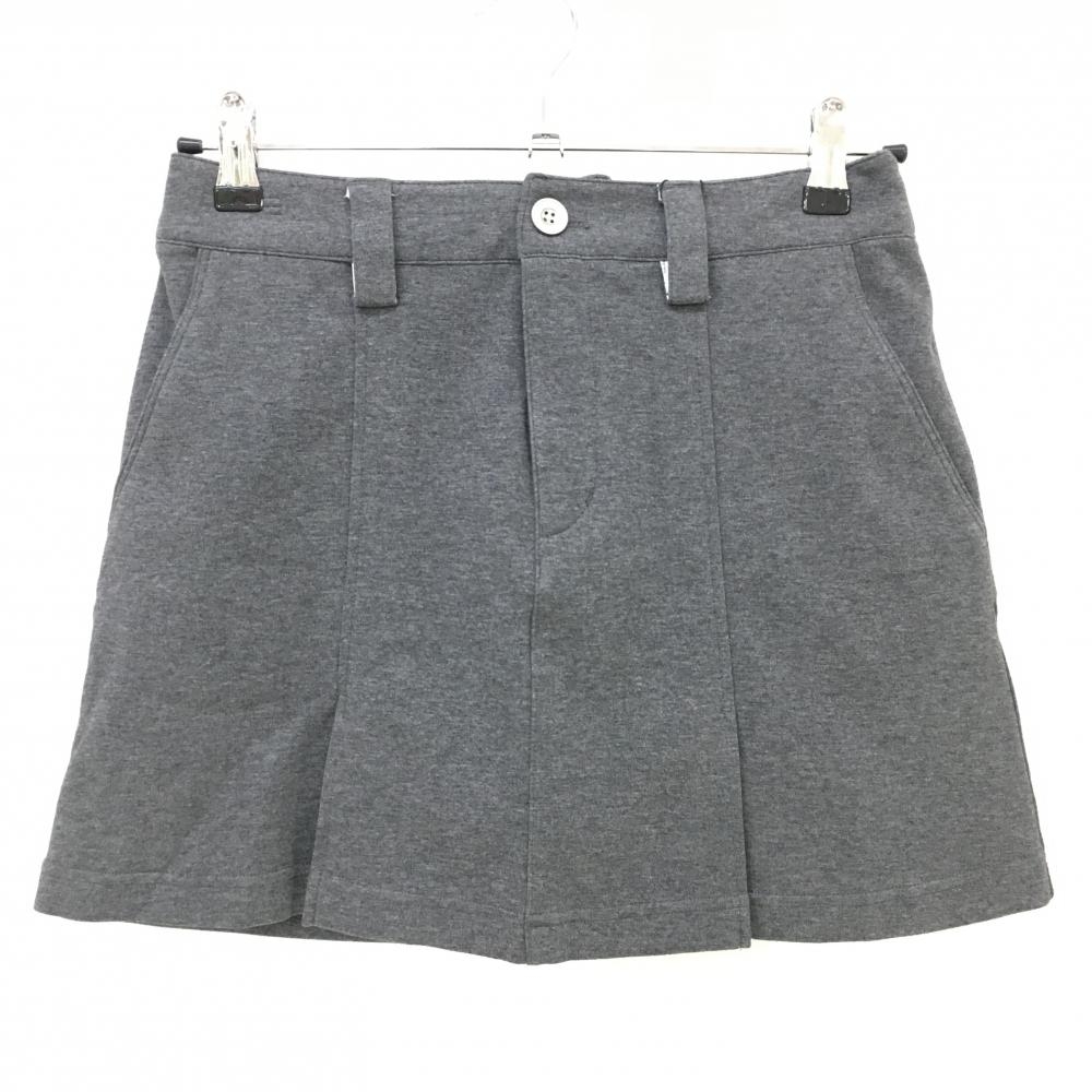 【新品】アディダス スカート グレー ストレッチ インナパンツ付 レディース S/P ゴルフウェア adidas