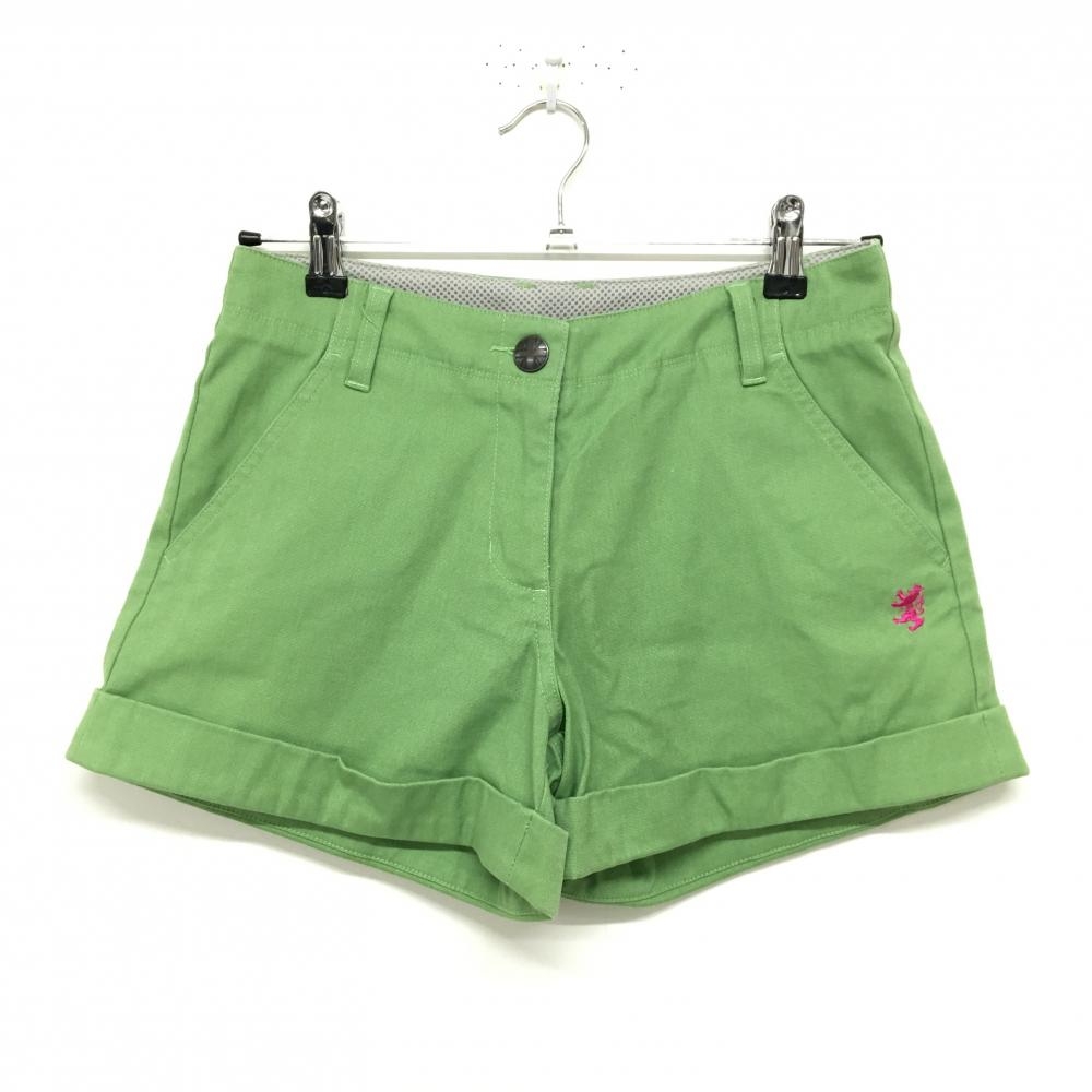 【超美品】アドミラル ショートパンツ グリーン ストレッチ  レディース M ゴルフウェア Admiral