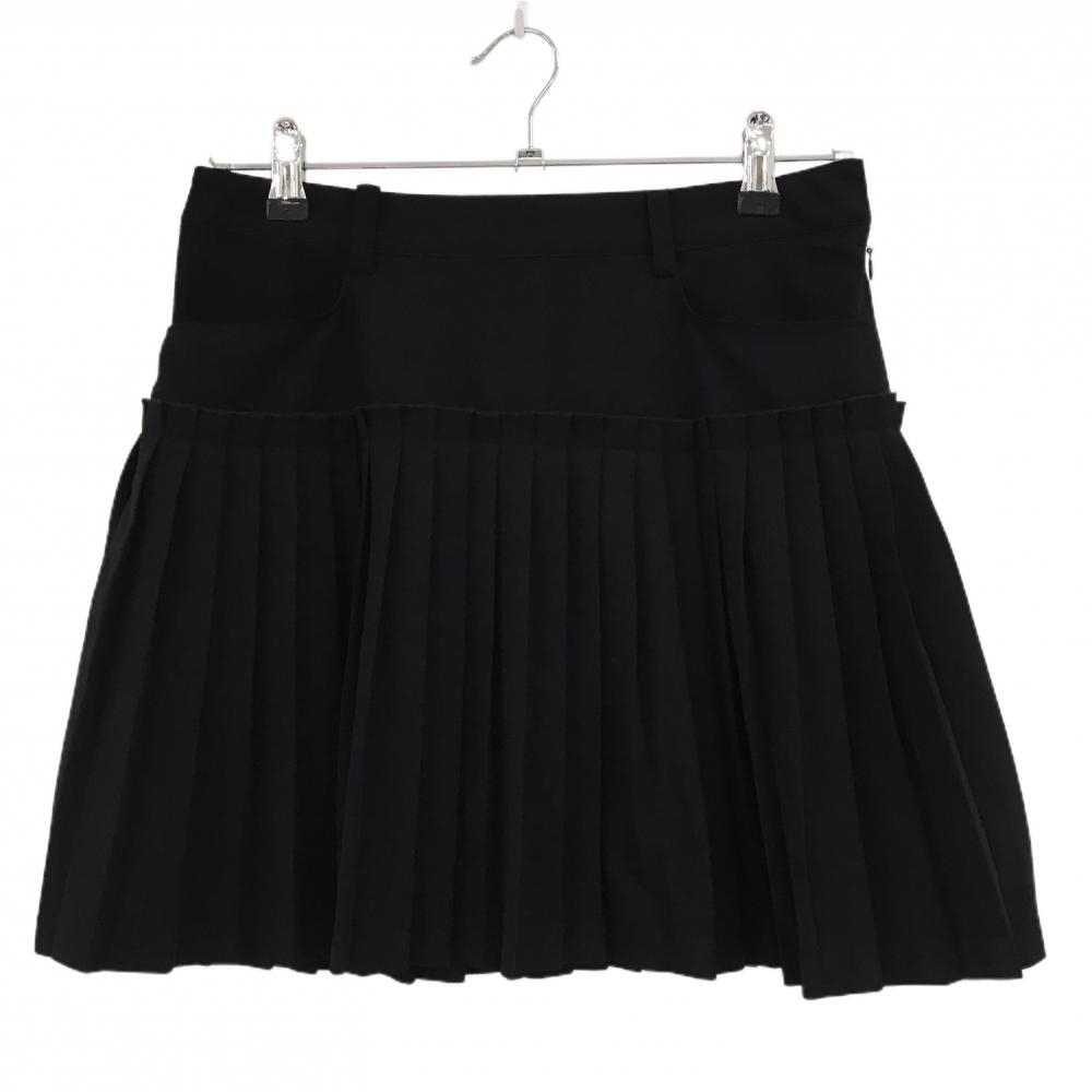 【超美品】アルチビオ プリーツスカート 黒 吸水速乾 UVケア 裏地付 レディース 38 ゴルフウェア 2025年モデル archivio