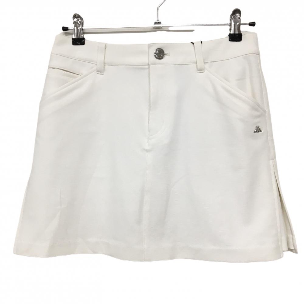 【新品】カッパ スカート 白 ストレッチ 吸水速乾  レディース M ゴルフウェア Kappa