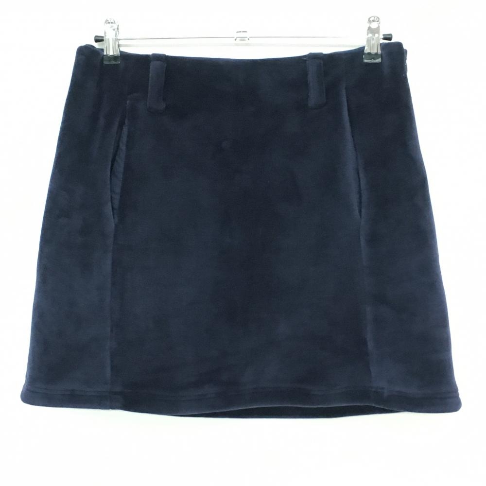 【美品】キスオンザグリーン スカート ベロア調 ストレッチ ニコちゃん  レディース 2(L) ゴルフウェア kiss on the green