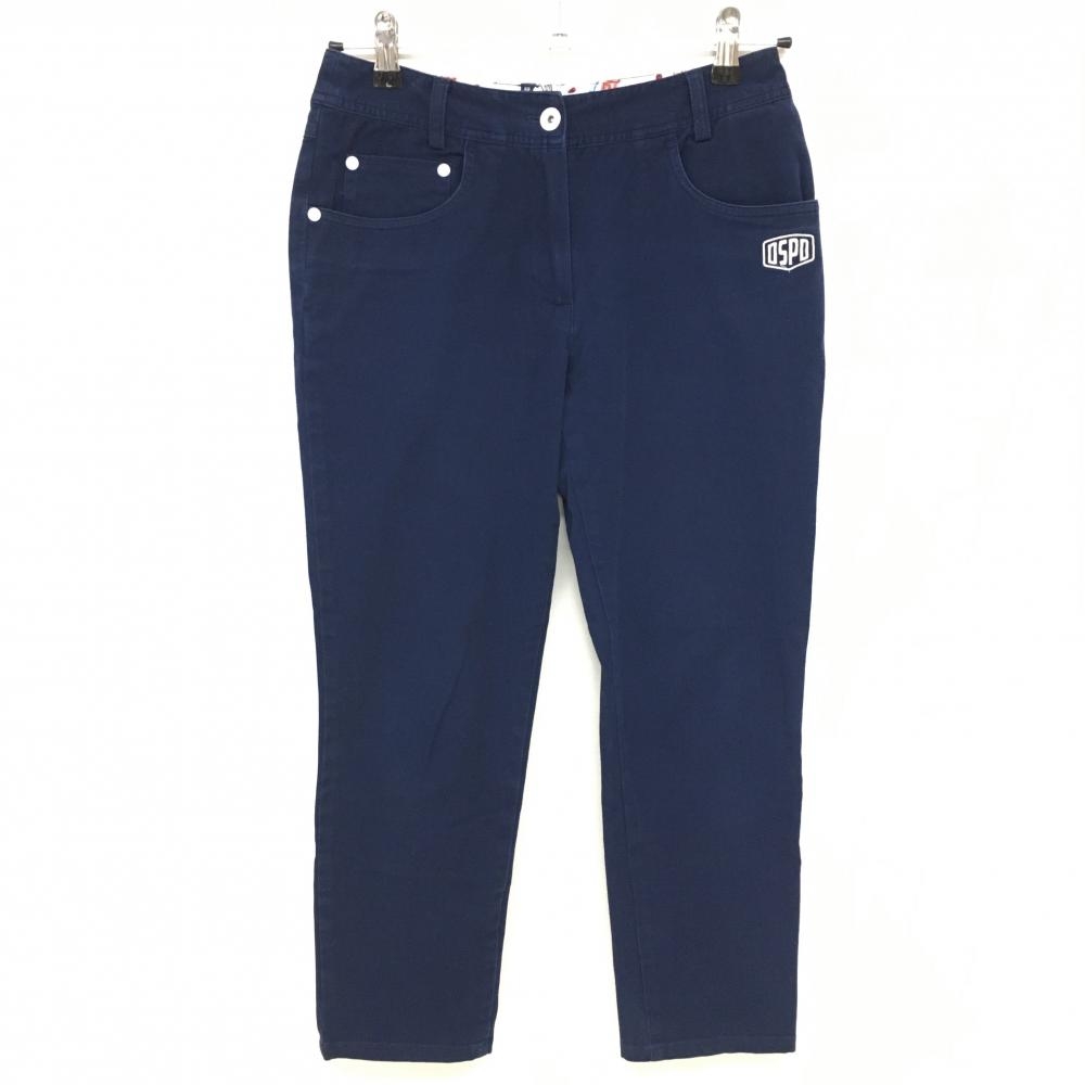 キャロウェイ パンツ ネイビー ウエスト裏柄 シンプル  レディース S ゴルフウェア Callaway