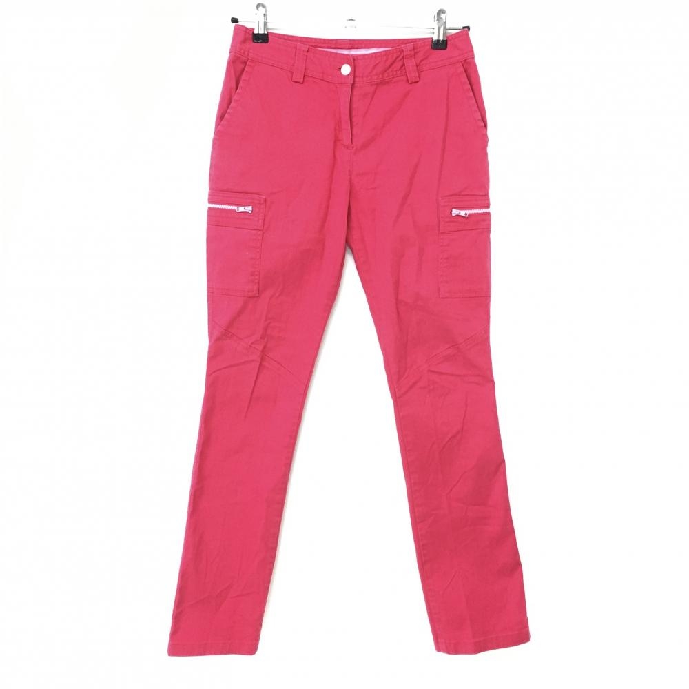 キャロウェイ カーゴパンツ ピンクレッド 複数ポケット  レディース M ゴルフウェア Callaway