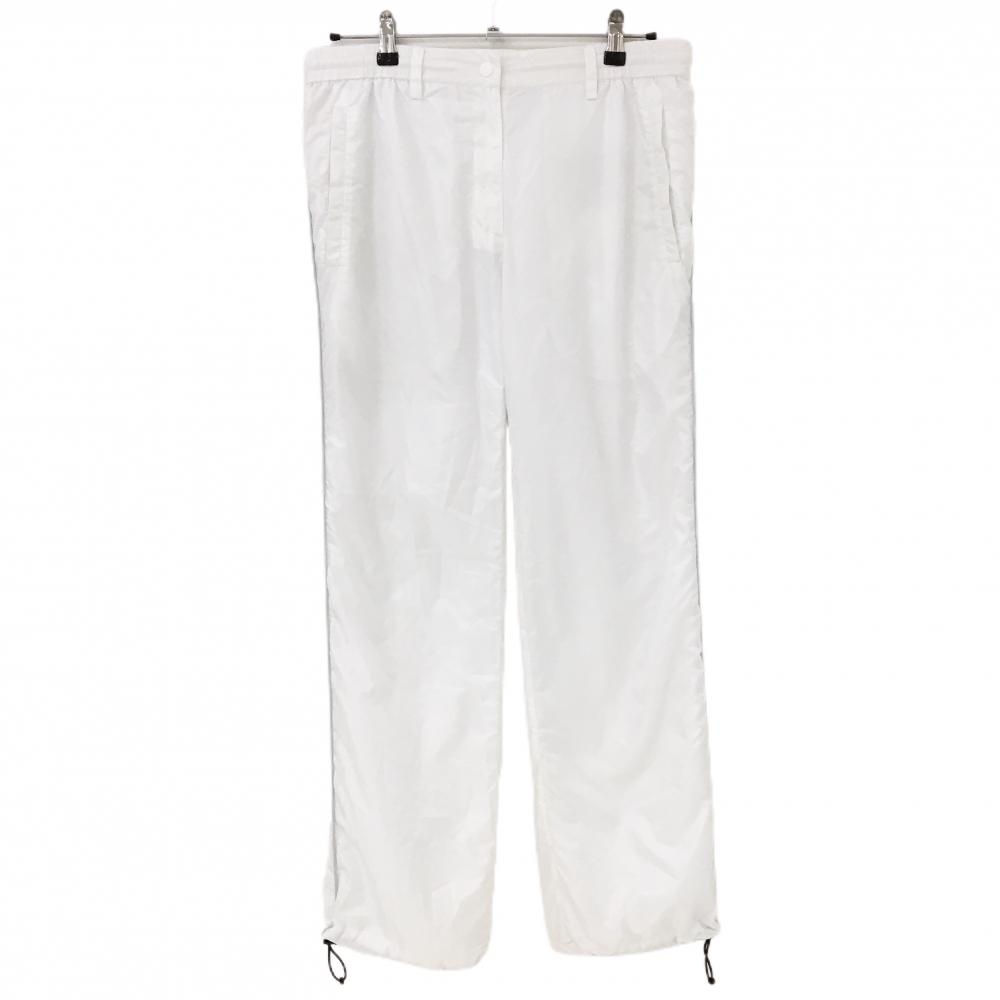 キャロウェイ パンツ 白 サイドパイピングライン メッシュ裏地 レディース LL ゴルフウェア Callaway