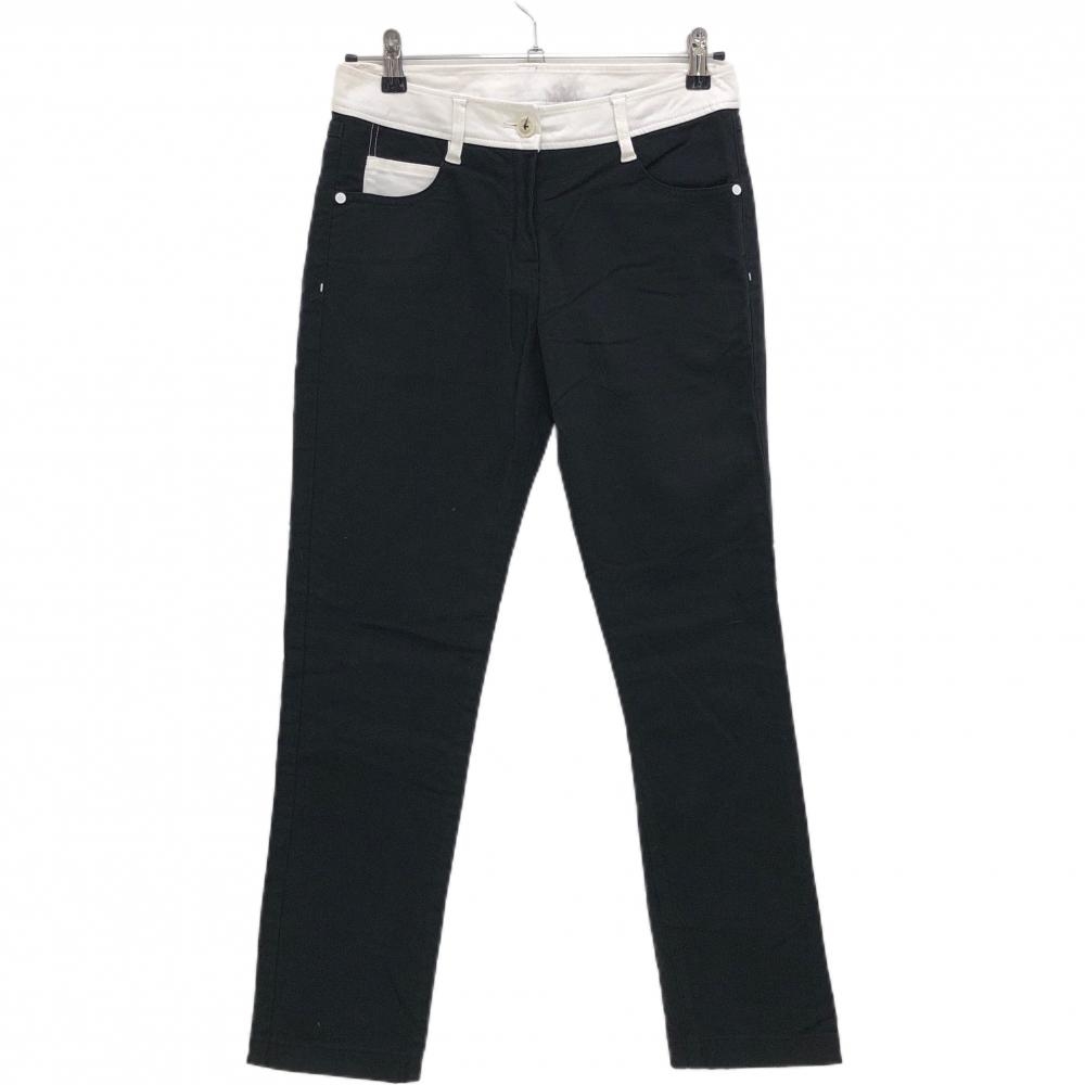 キャロウェイ パンツ 黒×白 バイカラー レディース M ゴルフウェア Callaway