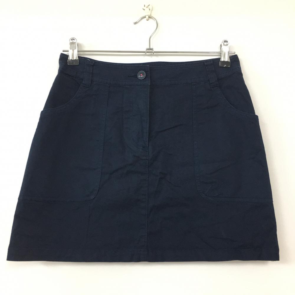 Callaway キャロウェイ スカート ネイビー シンプル コットン混 レディース S ゴルフウェア