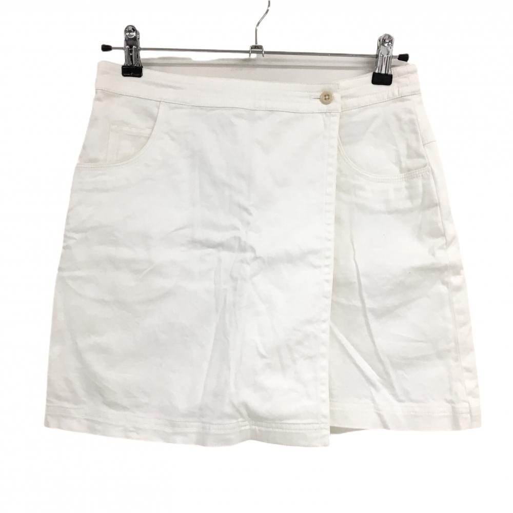 キャロウェイ スカート 白 無地 内側パンツ  レディース M ゴルフウェア Callaway