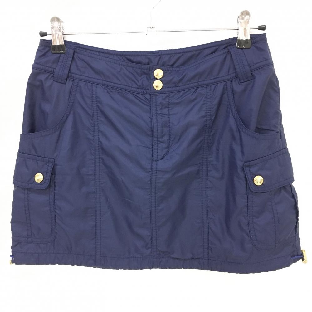 サマンサタバサ カーゴスカート ネイビー レディース 38(M) ゴルフウェア Samantha Thavasa