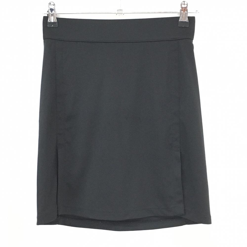 【美品】ジェイリンドバーグ スカート 黒 後ジップポケット 内側インナーパンツ レディース XS ゴルフウェア J．LINDEBERG