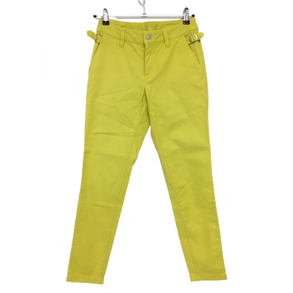 ジャックバニー パンツ イエロー 織生地  レディース 0(S) ゴルフウェア Jack Bunny