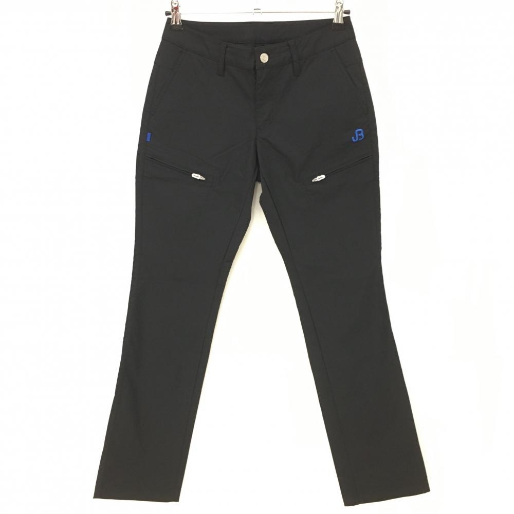 ジャックバニー パンツ 黒 複数ポケット  レディース 0(S) ゴルフウェア Jack Bunny