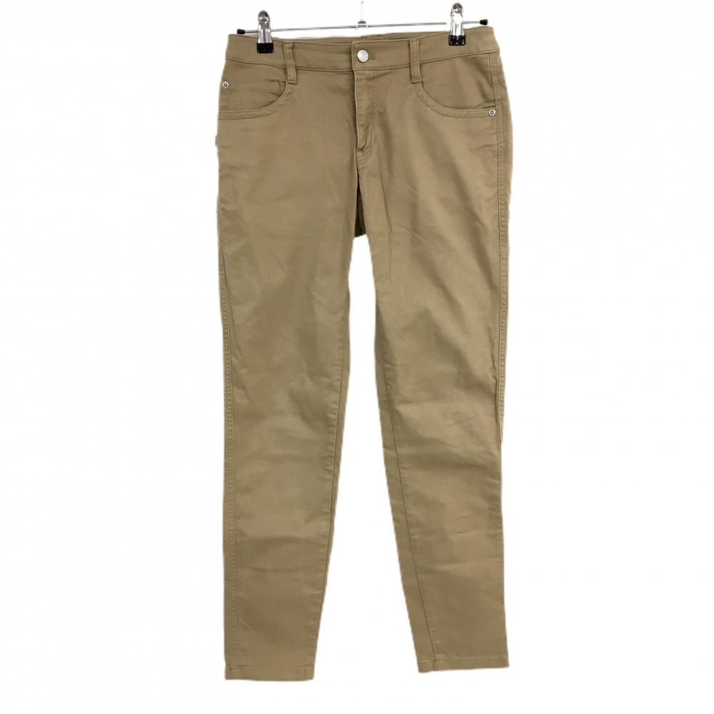 ジャックバニー パンツ ベージュ バックロゴ 色褪せ レディース 1(M) ゴルフウェア Jack Bunny