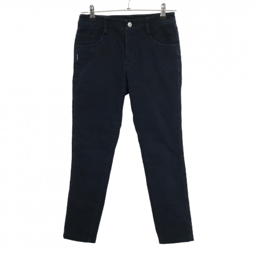 ジャックバニー パンツ ネイビー 後ろロゴ ストレッチ  レディース 0(S) ゴルフウェア Jack Bunny