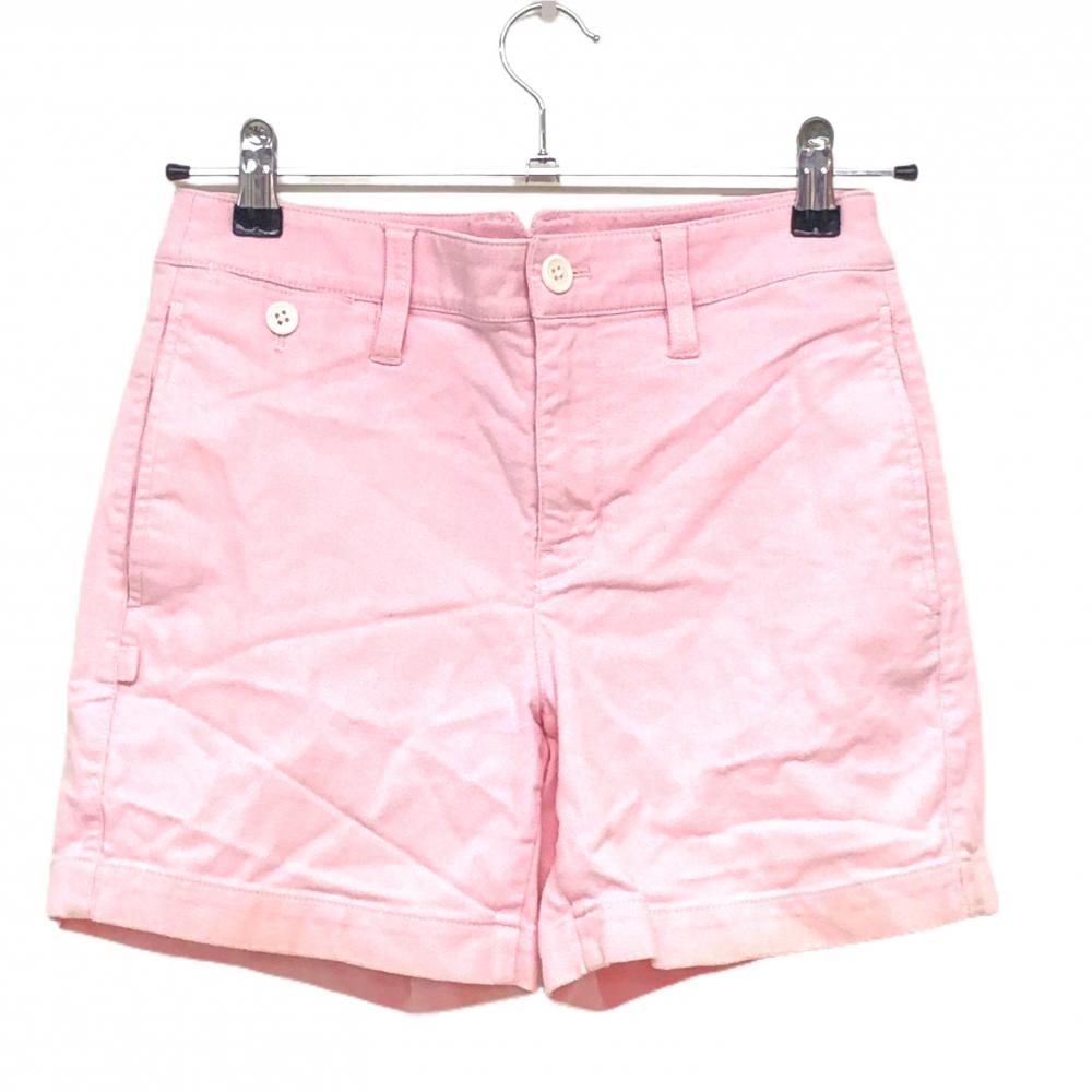 ジャックバニー ショートパンツ ピンク コットン混 レディース 0(S) ゴルフウェア Jack Bunny