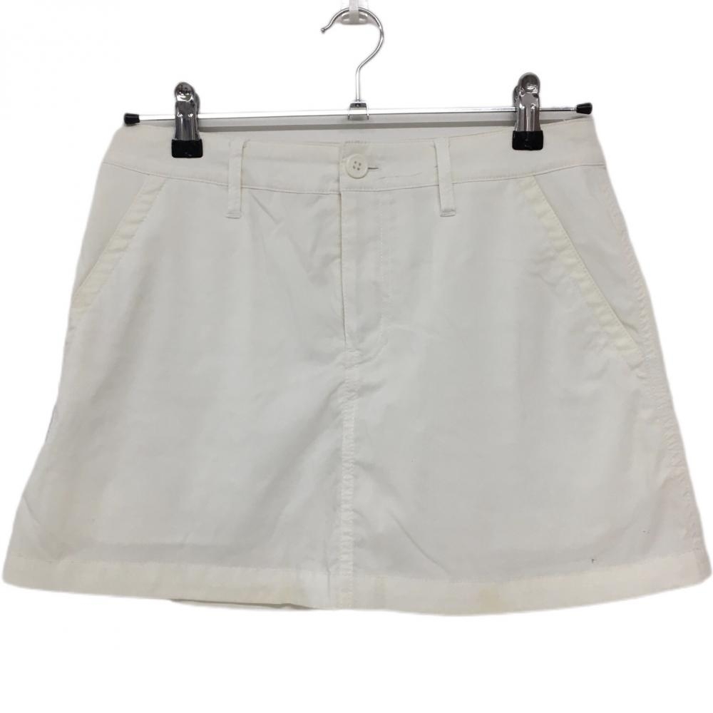 ジャックバニー スカート 白 シンプル ストレッチ  レディース 1(M) ゴルフウェア ＊訳あり＊ Jack Bunny