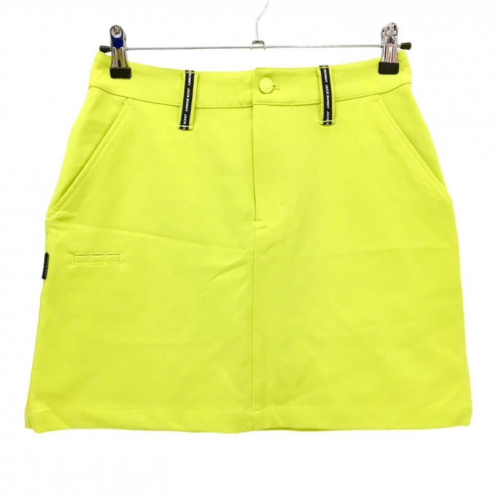 【超美品】ジャックバニー スカート ライトグリーン系 ストレッチ ティー装着可 レディース 1(M) ゴルフウェア Jack Bunny