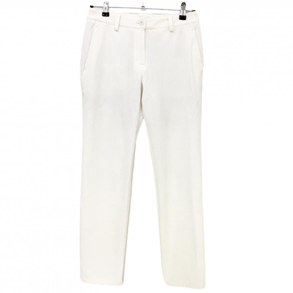 スリクソンbyデサント パンツ 白 シンプル ストレッチ レディース 11 ゴルフウェア SRIXON