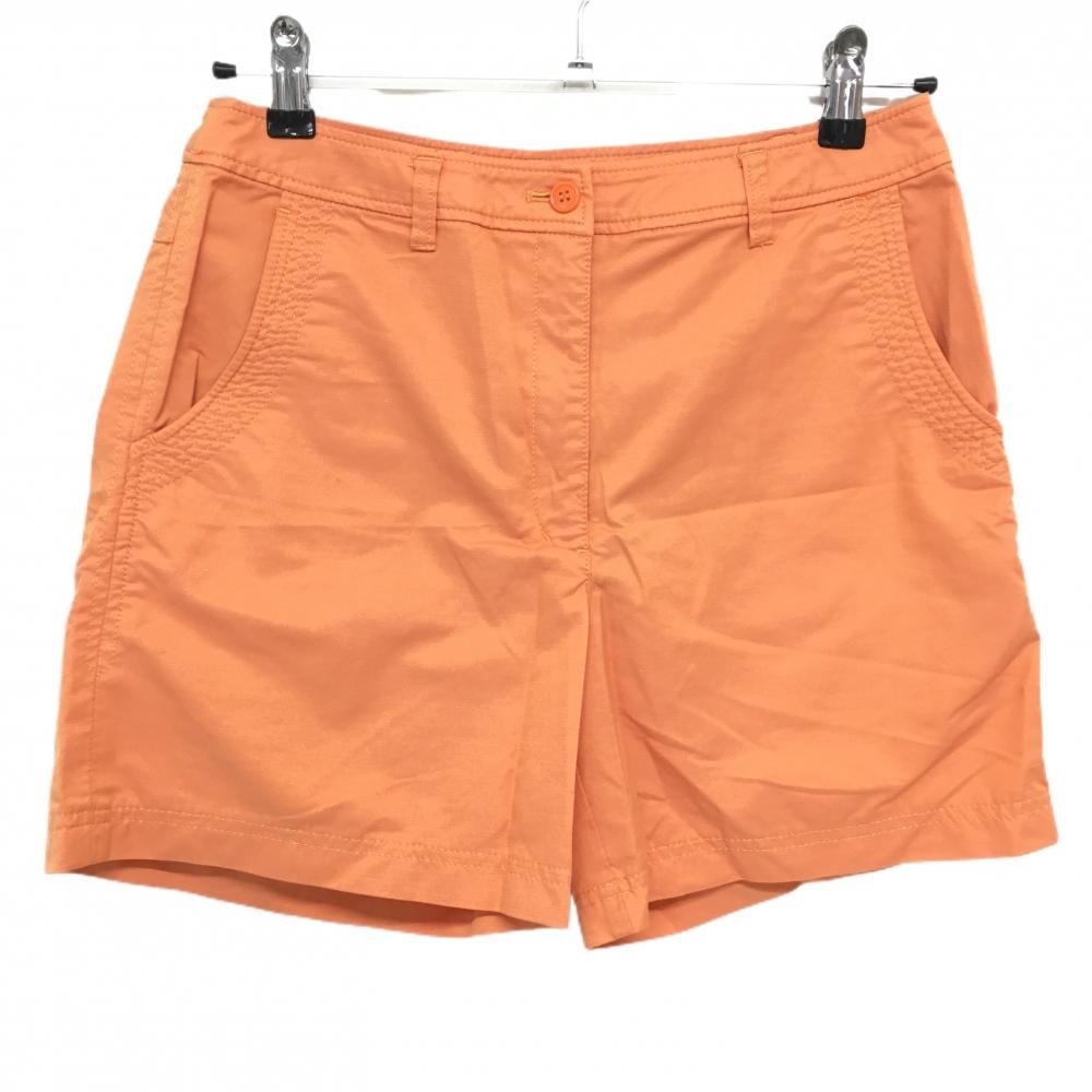 【美品】スリクソン ショートパンツ オレンジ シンプル ストレッチ レディース L ゴルフウェア SRIXON