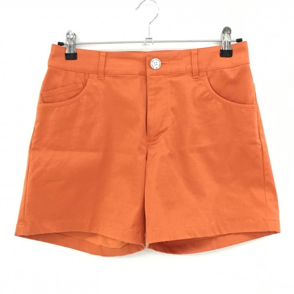 ゾーイ ショートパンツ オレンジ バックロゴ  レディース 38(M) ゴルフウェア ZOY