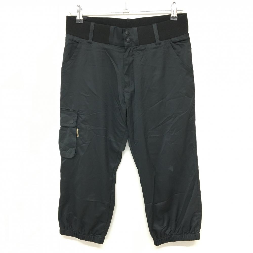 ティゴラ 七分丈パンツ 黒 裾ゴム レディース 11 ゴルフウェア TIGORA