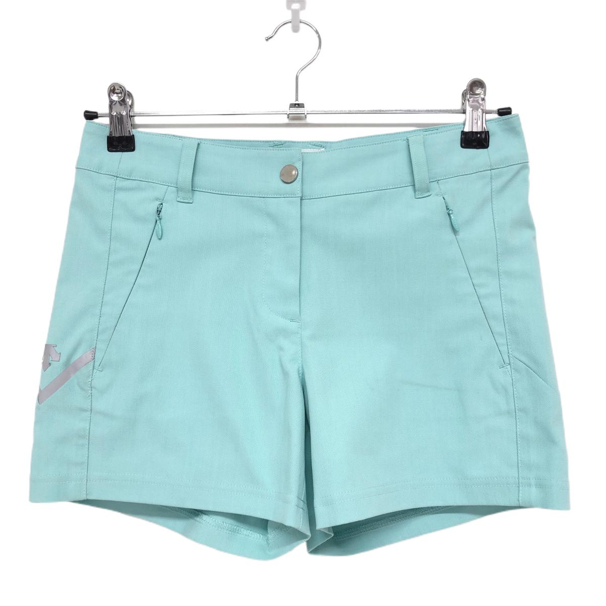 デサントゴルフ ショートパンツ ライトグリーン 中田英寿  レディース S ゴルフウェア DESCENTE