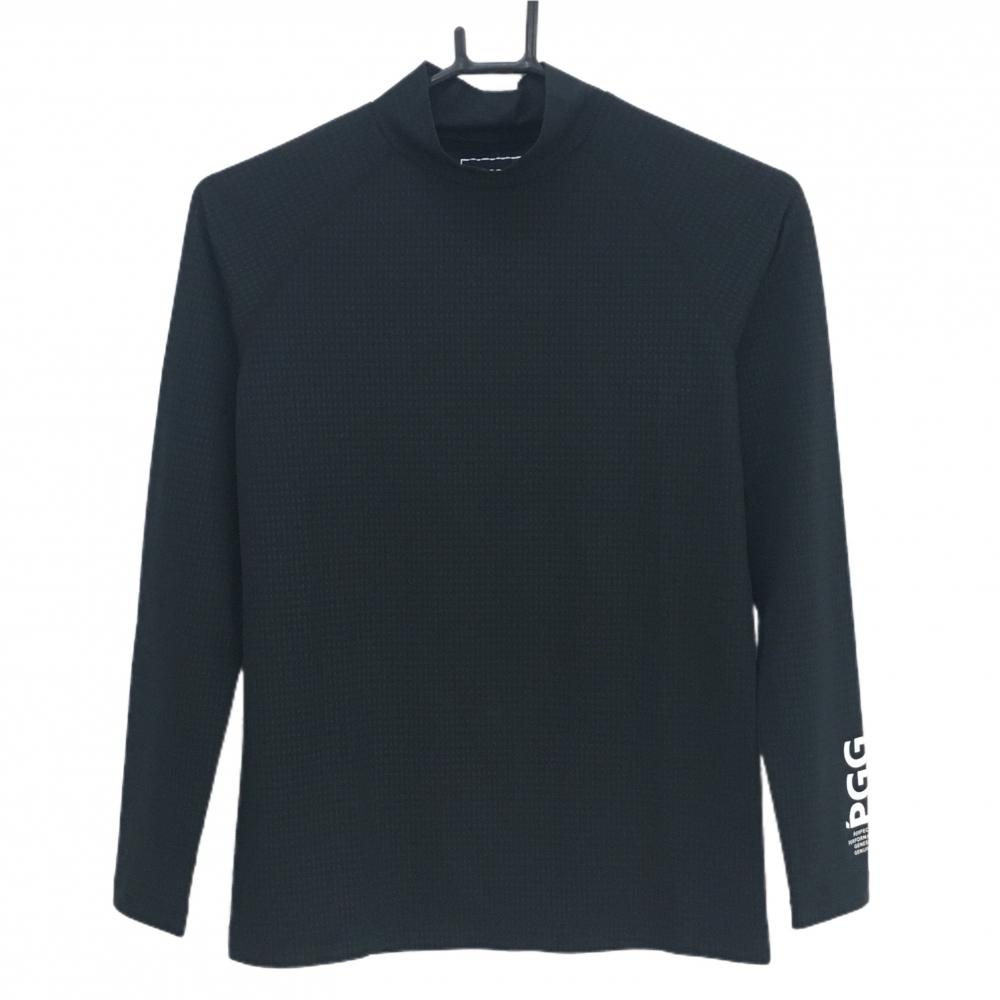 【新品】PGGパーリーゲイツ ハイネックインナーシャツ ダークネイビー×ダークグレー  レディース 0(S) ゴルフウェア PEARLY GATES