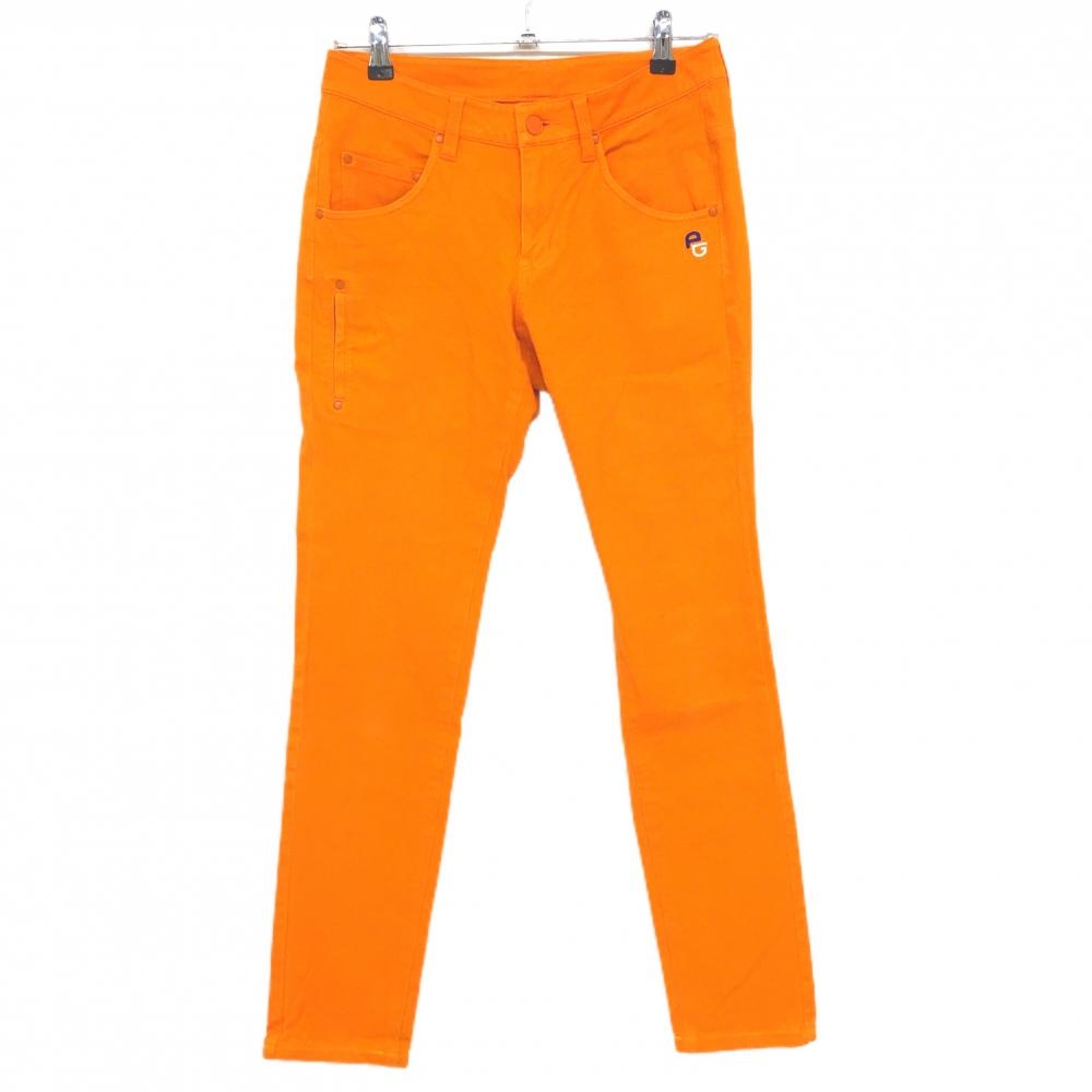 パーリーゲイツ パンツ オレンジ バックストラップ レディース 1(M) ゴルフウェア PEARLY GATES