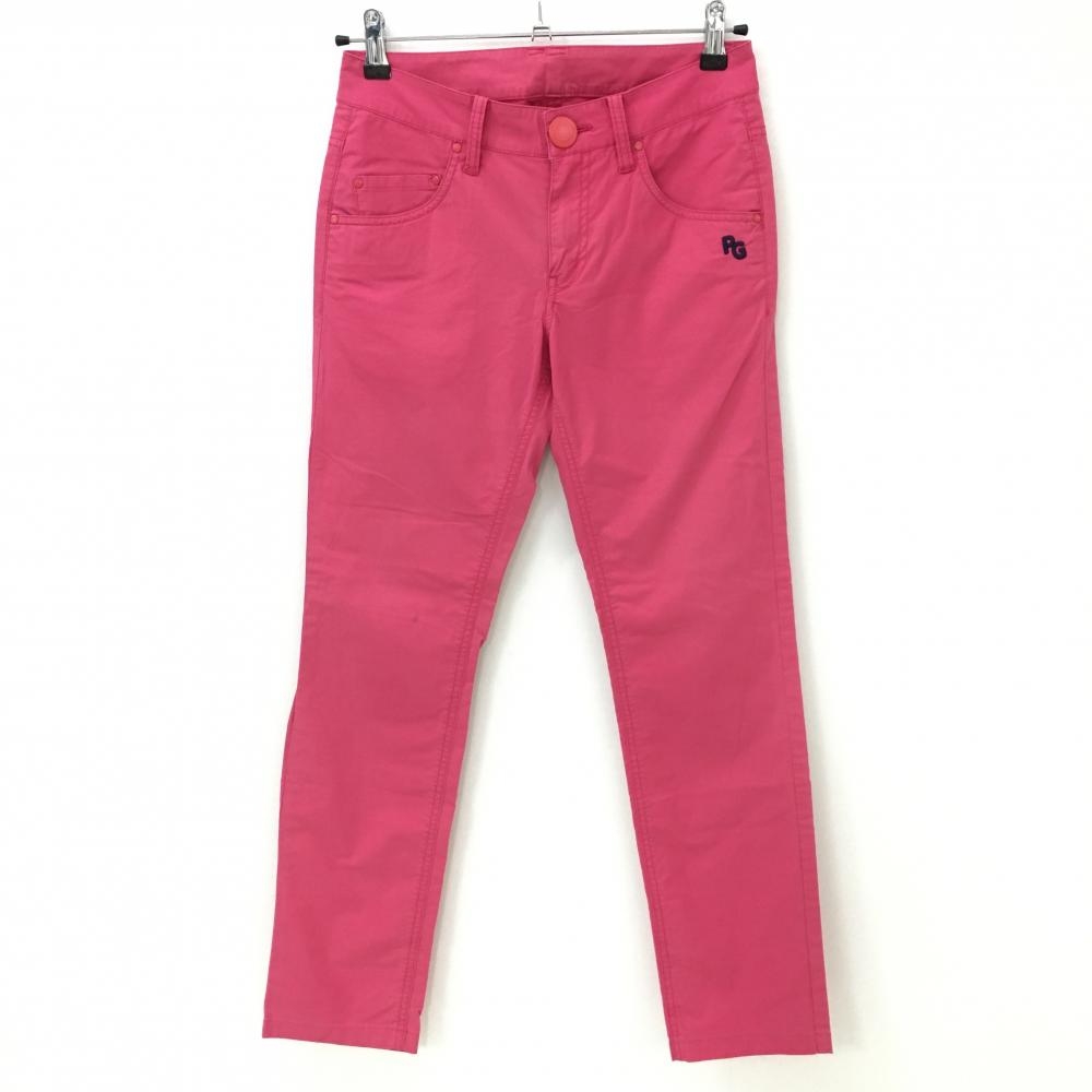 パーリーゲイツ パンツ ピンク ニコちゃん スマイル  レディース 0(S) ゴルフウェア PEARLY GATES