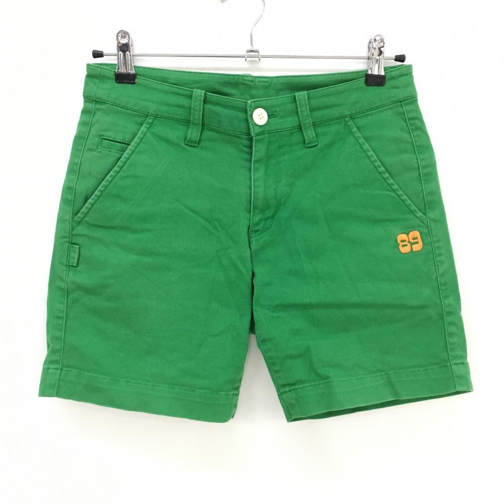 パーリーゲイツ ショートパンツ グリーン さくらんぼプリント レディース 0(S) ゴルフウェア PEARLY GATES