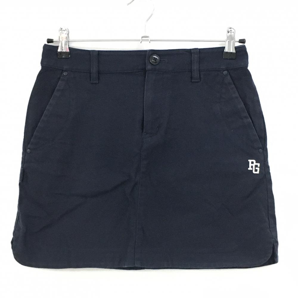 パーリーゲイツ スカート ネイビー ストレッチ ロゴ刺しゅう レディース 00(XS) ゴルフウェア PEARLY GATES