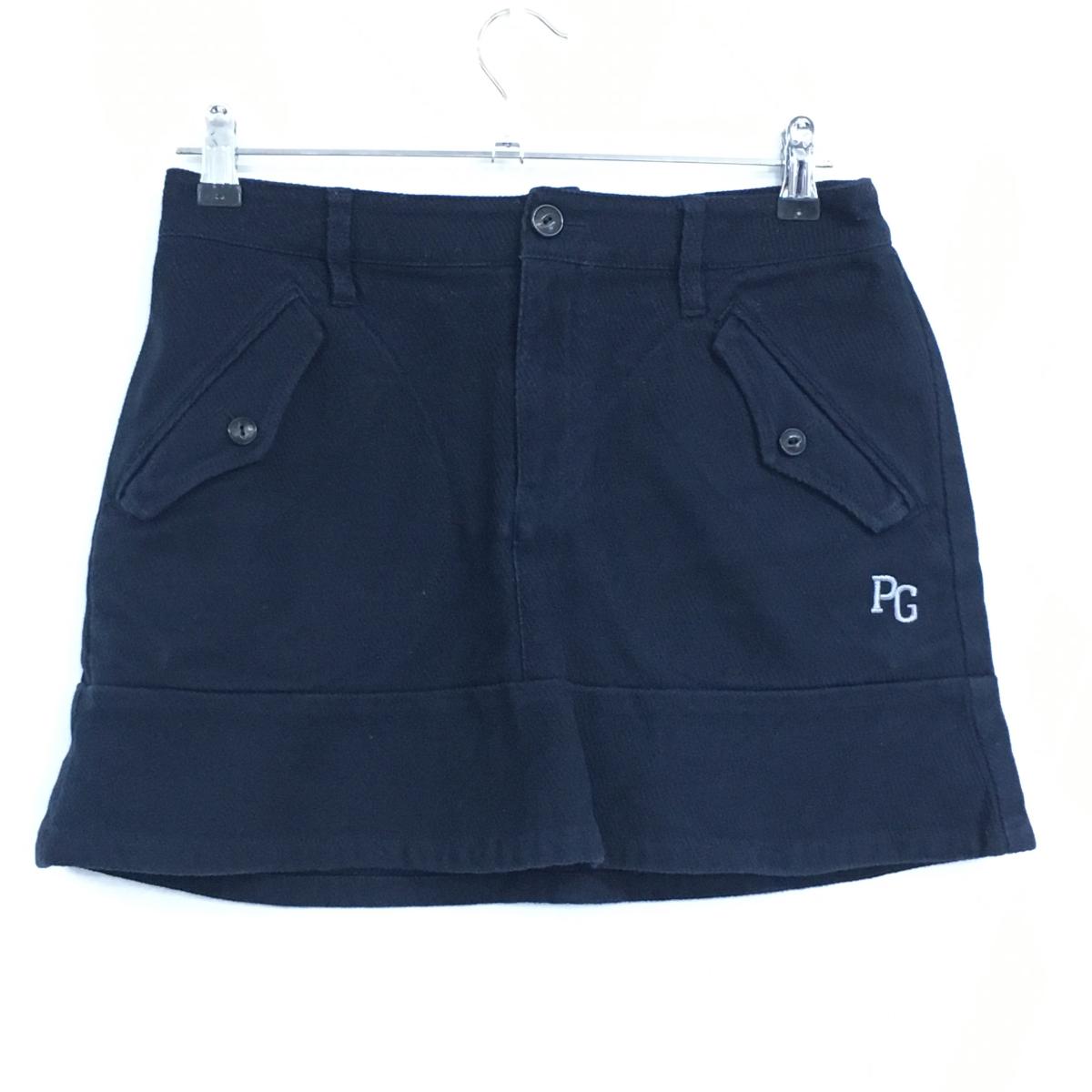 パーリーゲイツ コーデュロイスカート ネイビー  レディース 1(M) ゴルフウェア PEARLY GATES