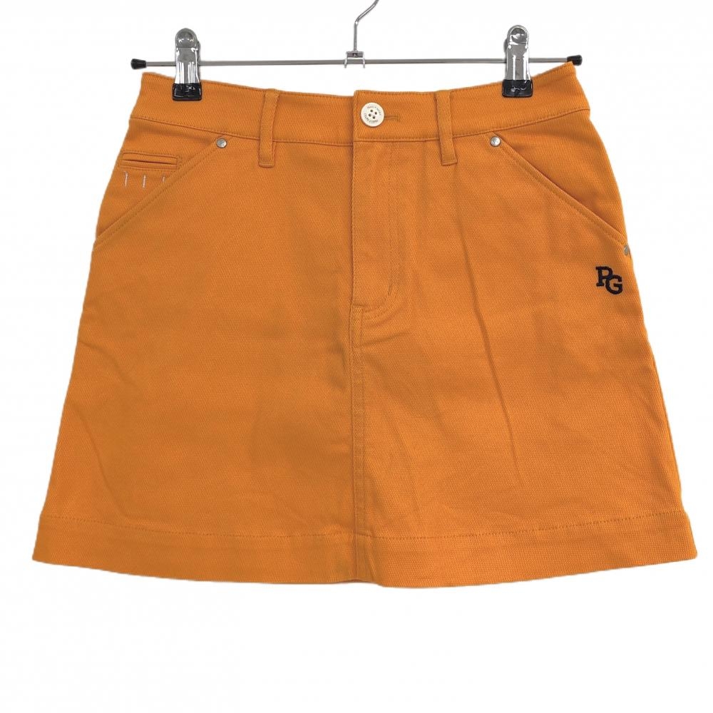 パーリーゲイツ スカート オレンジ ティー装着可 ストレッチ レディース 00(XS) ゴルフウェア 2022年モデル PEARLY GATES