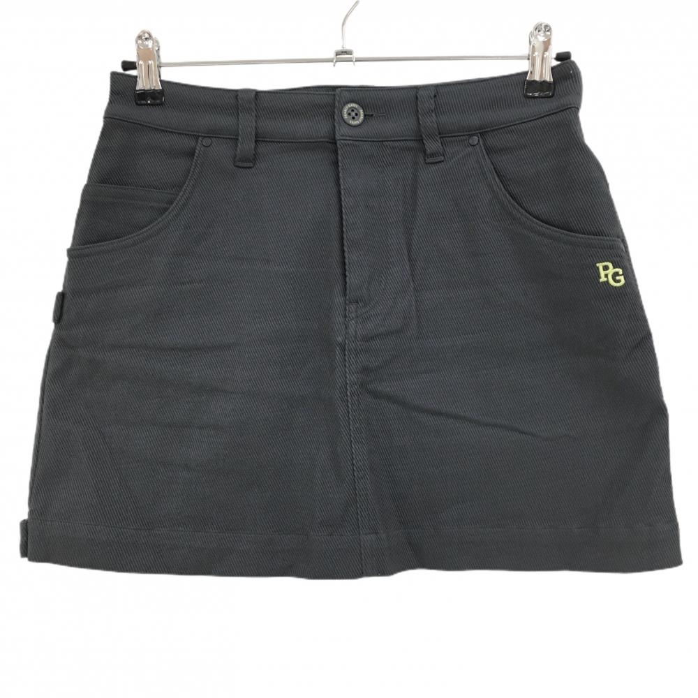 パーリーゲイツ スカート グレー バンダナ付 35周年 レディース 1(M) ゴルフウェア 2023年モデル PEARLY GATES