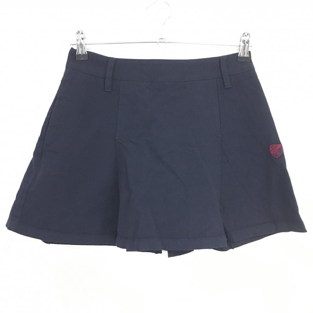 【美品】パーリーゲイツ スカート ネイビー 内側インナーパンツ レディース 0(S) ゴルフウェア PEARLY GATES