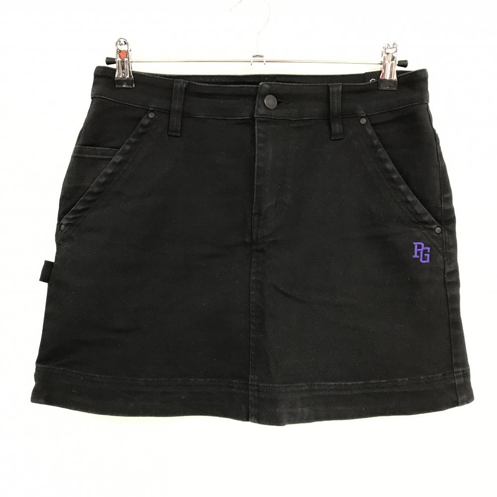 パーリーゲイツ スカート ネイビー ストレッチ  レディース 2(L) ゴルフウェア PEARLY GATES