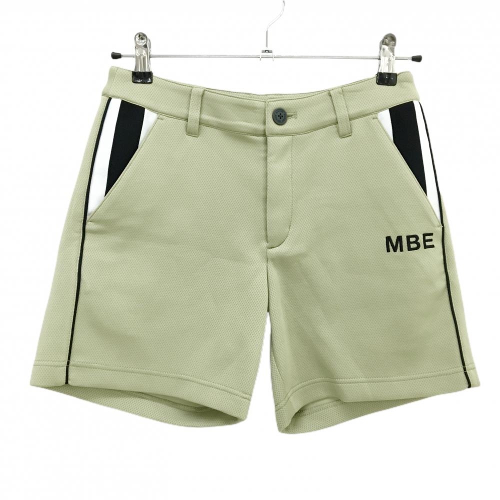 【超美品】マスターバニー ショートパンツ カーキ×黒 15周年  レディース 0(S) ゴルフウェア 2025年モデル MASTER BUNNY EDITION