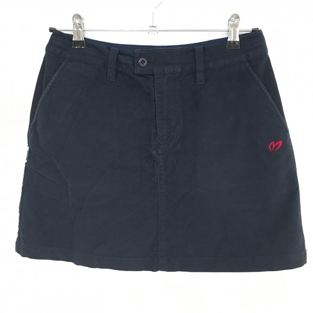 マスターバニー スカート ネイビー 表微起毛 レディース 1(M) ゴルフウェア MASTER BUNNY EDITION