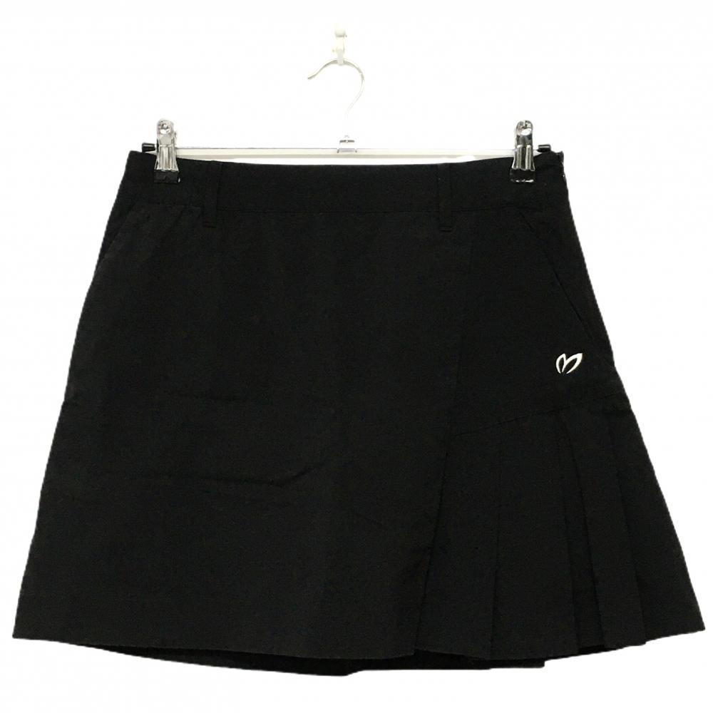 【超美品】マスターバニー×BATMAN スカート 黒 ストレッチ 裏地付 10周年 レディース 1(M) ゴルフウェア MASTER BUNNY EDITION