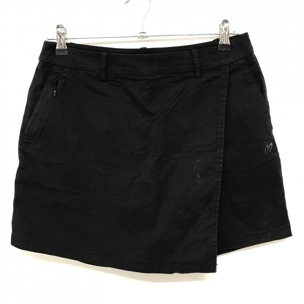 マスターバニー キュロットスカート 黒 ストレッチ レディース 2(L) ゴルフウェア MASTER BUNNY EDITION