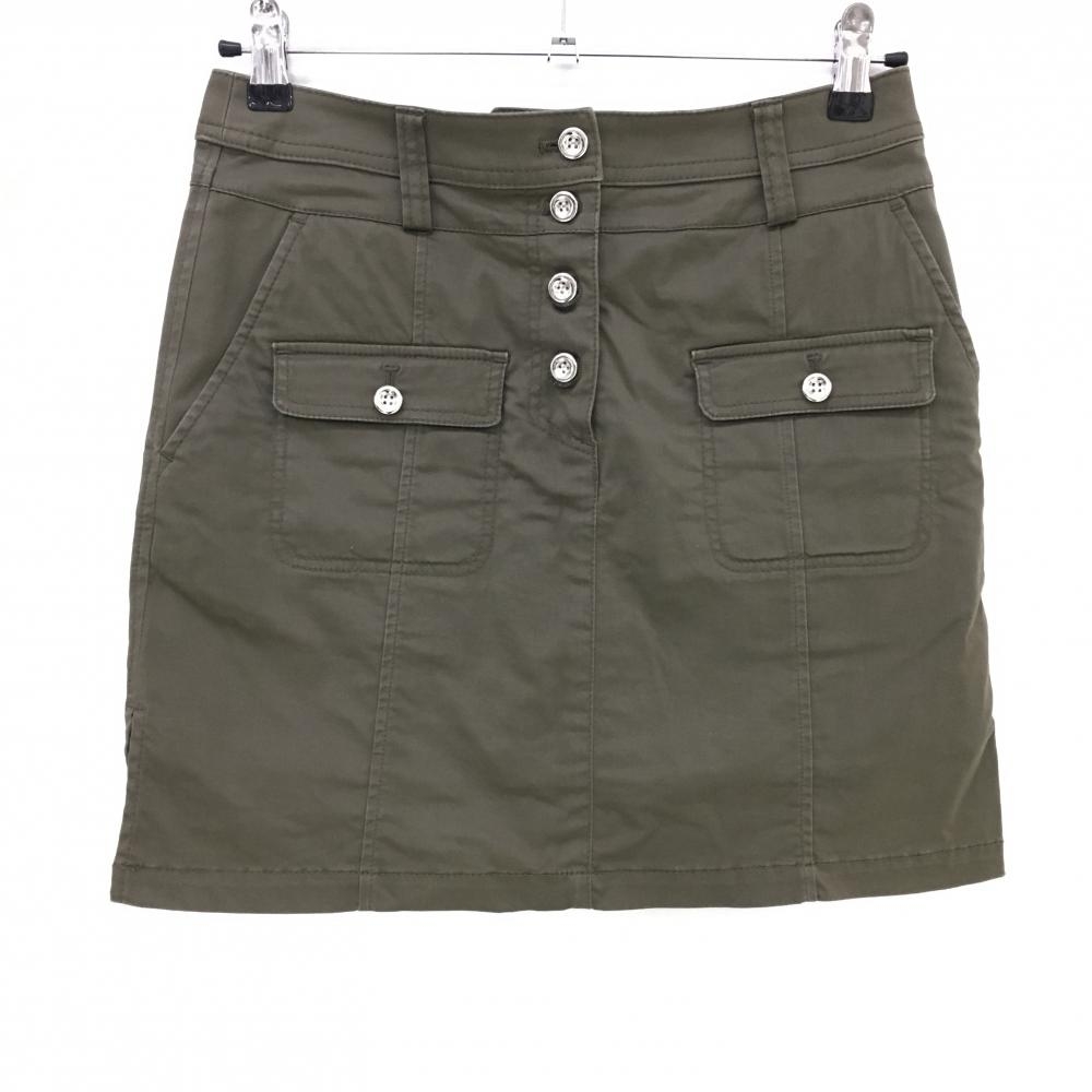 マンシングウェア スカート カーキ 内側メッシュインナーパンツ レディース 9 ゴルフウェア Munsingwear