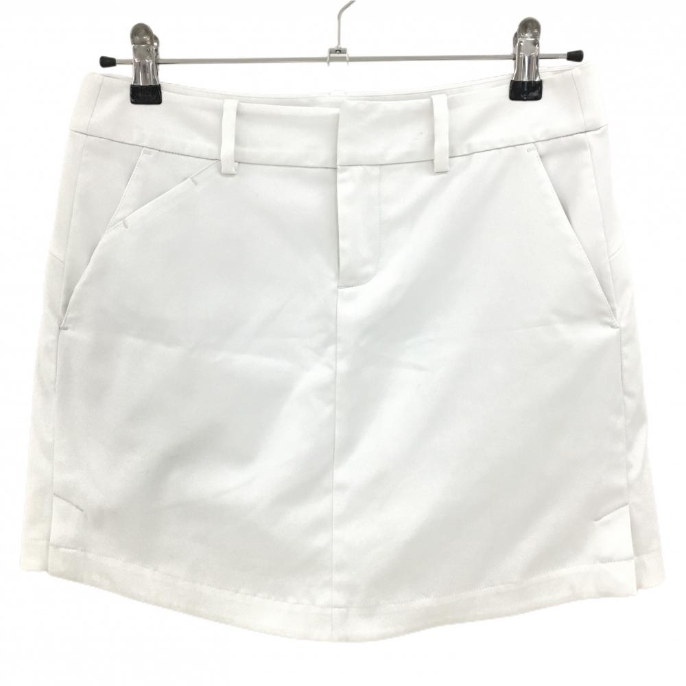 【美品】ポロゴルフ スカート 白 内側インナーパンツ ストレッチ  レディース 0-150/68A ゴルフウェア Ralph Lauren