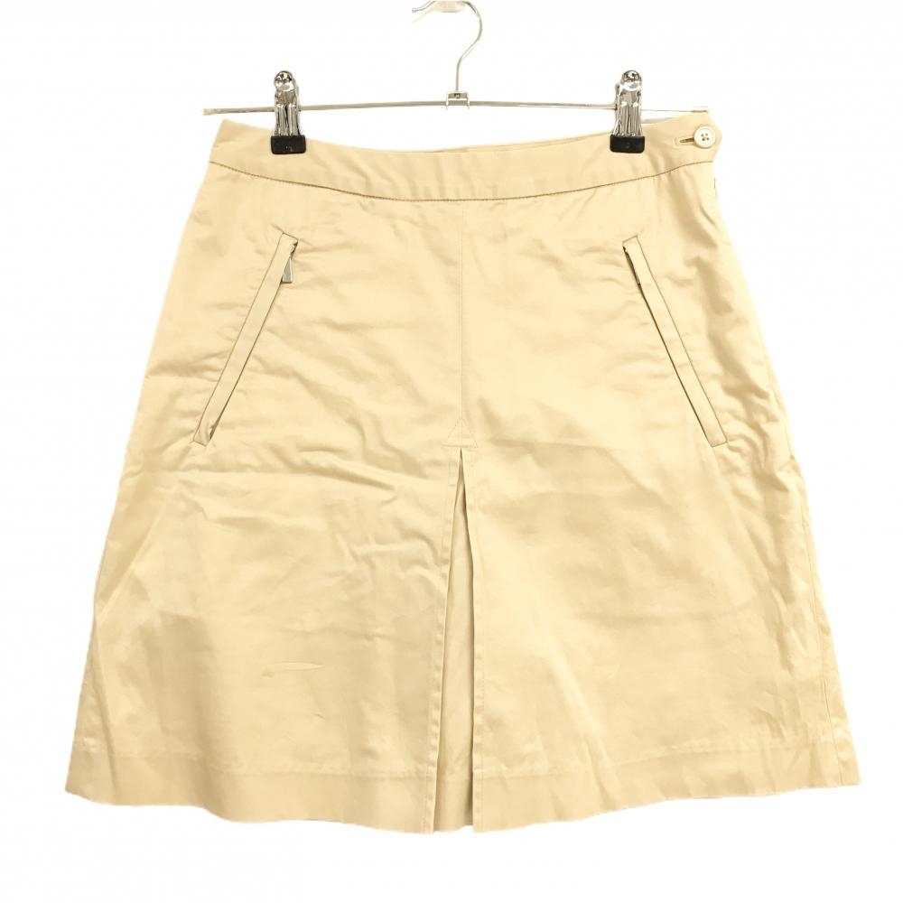 【超美品】ラルフローレンゴルフ スカート ベージュ ストレッチ 内側インナーパンツ レディース 7 ゴルフウェア Ralph Lauren