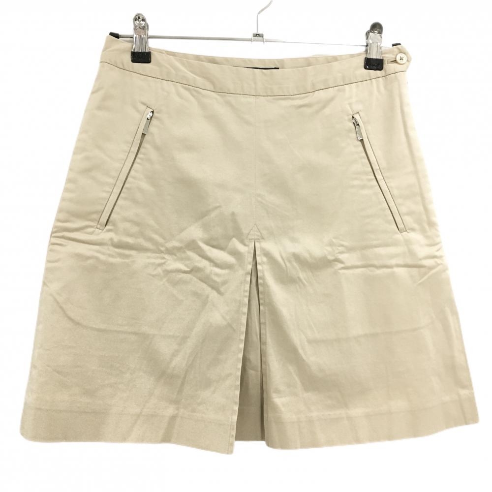 【美品】ラルフローレンゴルフ スカート ベージュ 内側インナーパンツ  レディース 11 ゴルフウェア Ralph Lauren