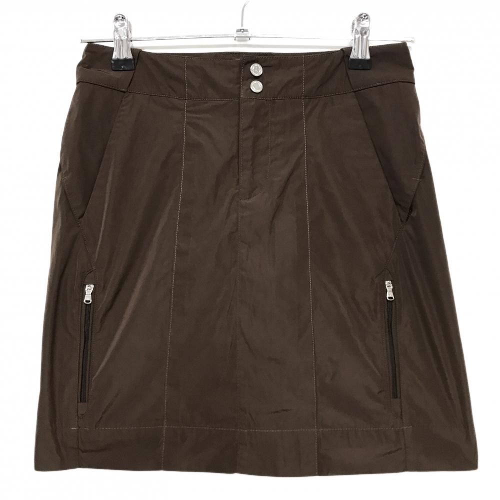【超美品】ラルフローレンゴルフ スカート ブラウン 内側インナーパンツ  レディース 0 ゴルフウェア Ralph Lauren